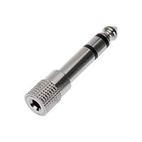 Переходник штекер 6.3мм гнездо 3.5мм стерео REXANT | код 14-0205 | Rexant