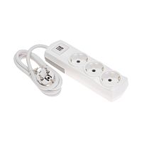 Удлинитель PREMIUM 3 гнезда, 1,5м, 3х1,5мм?, с/з, 2 USB, белый REXANT | код 13-4109 | REXANT