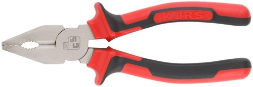 Плоскогубцы комбинированные ''Тренд'', двухцветные прорезиненные ручки, хром-никелевое покрытие 160 мм | код 47564 | FIT фото 4