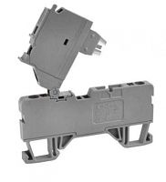 OPK 2,5 SLD 48VAC/DC Клеммник пруж.быстрозажимной (Push in) с держ.предохр.(5х20), 2,5 мм.кв., с индикацией 48VAC/DC. (серый) | код 1020254 | ONKA