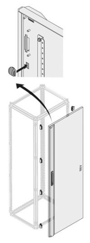 Дверь глухая IP40 H=2000мм W=800мм PDLB2080 | код 1STQ007371A0000 | ABB Дверь глухая IP40 H=2000мм W=800мм PDLB2080 | код 1STQ007371A0000 | ABB