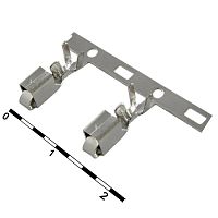 Разъём питания низковольтный RUICHI PHU2 наклон 3.96 мм, 2 контакта | код 71024 | Ruichi