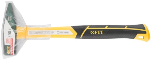Молоток кованый, фиберглассовая усиленная ручка, Профи 500 гр. | код 44335 | FIT фото 3 Молоток кованый, фиберглассовая усиленная ручка, Профи 500 гр. | код 44335 | FIT фото 3