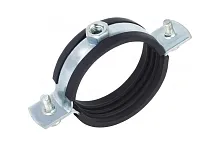 Хомут трубный 3/8 15-19 М8 нерж 304 20х1.5мм | код TR3/8М8SS54 | Мир хомутов