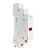 Индикатор модульный GYD1MG230, зеленый, 230VAC, 0.5M | код GYD1MG230 | GEYA