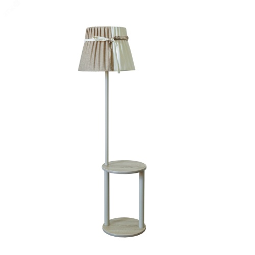 Светильник напольный НТБ 11-60-110 Бетти круг D340 с абажуром Дуэт | код 300073 | Эркадо