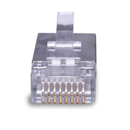 Коннекторы 8P8C (Компьютерный разъем) F/UTP Cat.5e (RJ-45) Уп. 100шт. | код 10-0231 | SUPRLAN фото 3