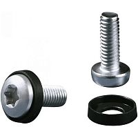 Винт крепежный с пласт.шайбой 6х16 мм (уп.100 шт.) ESB | код esb6203 | ELECTRIC STEEL BOX