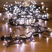 Гирлянда Кластер LED 3 м, темно-зеленый ПВХ IP20, 288 диодов, цвет белый | код 303-625 | NEON-NIGHT