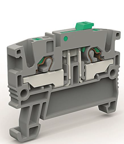 Клемма с размыкателем на 2,5 кв.мм | код ZEFS200GR | DKC Клемма с размыкателем на 2,5 кв.мм | код ZEFS200GR | DKC