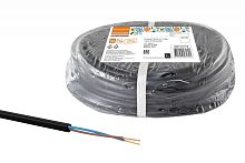 Провод ПВСмб 2х1 (бухта 20м) черный Народный ТРТС | код SQ0118-0718 | РЭМЗ ТМ