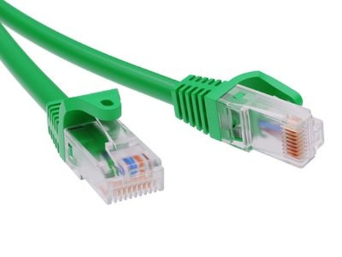 Патч-корд неэкранированный CAT5E U/UTP 4х2 LSZH зелёный 1.5м | код RN5EUU4515GN | DKC