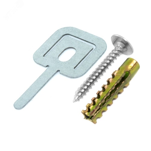 Комплект для крепления ОКЛ с использованием самореза, дюбеля и хомута FR ПР-25 (100 шт) | код PR08.5200 | Промрукав Комплект для крепления ОКЛ с использованием самореза, дюбеля и хомута FR ПР-25 (100 шт) | код PR08.5200 | Промрукав