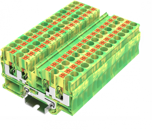 TP6-4-PE Клемма TP 2-2 заземл., сеч. 6мм2, желто-зел., шт | код TP6-4-PE | SUPU TP6-4-PE Клемма TP 2-2 заземл., сеч. 6мм2, желто-зел., шт | код TP6-4-PE | SUPU