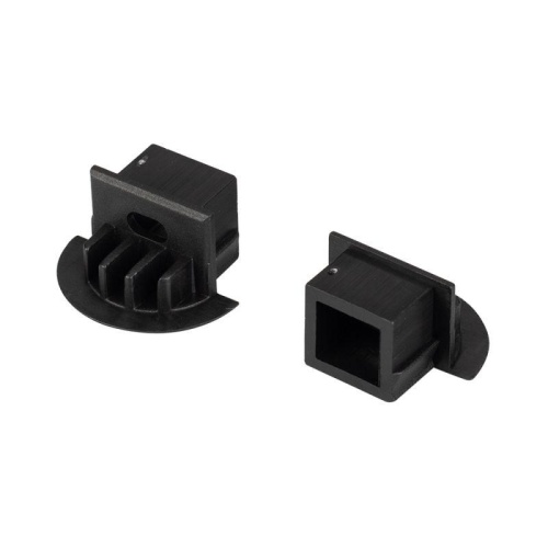 Заглушка для PDS-F черная с отверстием (ARL, Пластик) | код 26206 | Arlight