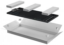 ITK LINEA N Панель задняя 600мм шкафа 38U чер. | код LN05-38U6X-ZM | ITK by IEK