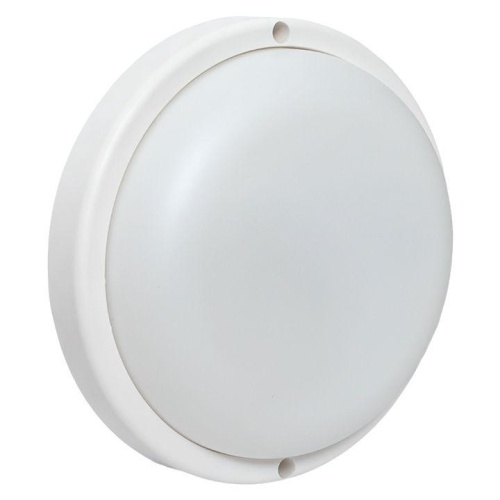 Светильник светодиодный ЖКХ ДПО-1400 18Вт 4000К IP65 круг с микроволнов. датчиком движения | код BKL-1400DM-R-18-4000 | EKF