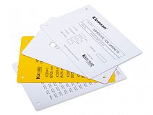 808 714, KCIPA-W 15X50, Маркировка для электрощитов и компонентов, Жесткий самоклеющийся ПВХ, 15Х50, Белый, Размер карты 116x165 мм | код 0.0.0.8.08714 | KLEMSAN