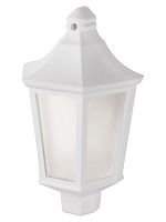 Светильник садово-парковый НБУ 06-60-003 настенный, пластик, расс. поликарбонат, белый TDM | код SQ0330-1401 | TDM