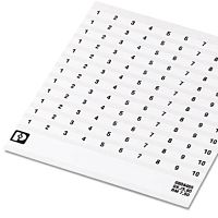 Маркировочный лист SK 3,8 REEL P7,5 WH CUS | код 0825127 | PHOENIX CONTACT