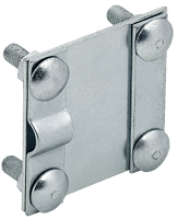 Заж. соед. контр. пр. 6-10мм-полоса 40мм оц. сталь HDZ IEK | код ZCK56-14-1-16-40 | IEK