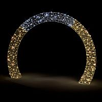 Декоративная арка Подкова 400 см | код 501-447 | NEON-NIGHT