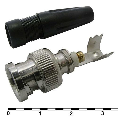 Разъём высокочастотный RUICHI BNC-CUP, на кабель RG-58 | код 79958 | Ruichi Разъём высокочастотный RUICHI BNC-CUP, на кабель RG-58 | код 79958 | Ruichi