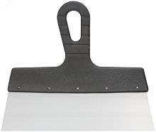 Шпатель, лезвие нержавеющая сталь, пластиковая ручка 250 мм | код 06567М | MOS