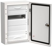 TITAN 5 Корпус металлический ЩРн-24 (1х24) 460х310х140 IP54 белый | код TI5-50-N-024-54 | IEK