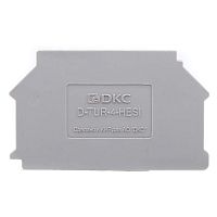 Изолятор торцевой для клеммы TUR-4-HESI | код D-TUR-4-HESI | DKC