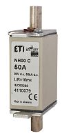 Предохранитель NH-000 Battery 50A 80V DC | код 004110079 | ETI