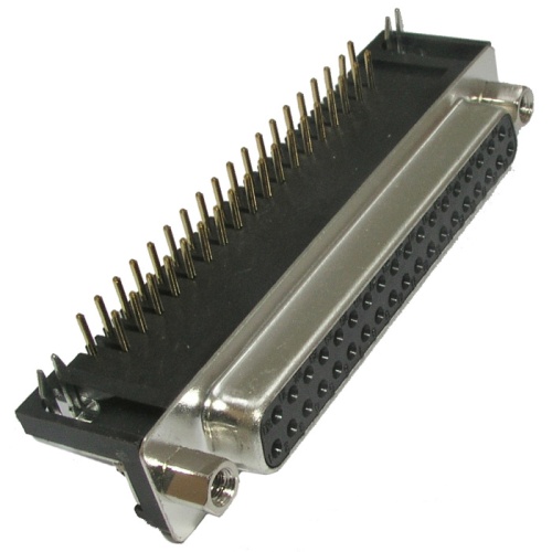 Разъём D-SUB RUICHI DRB-37FA, 37 контактов | код 54972 | Ruichi