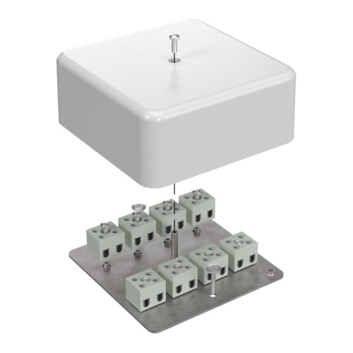 Коробка огнестойкая для кабель-канала 40-0470-FR2.5-16 Е15-Е120 103х103х45 RAL9003 (22 шт/кор) Промрукав | код 40-0470-FR2.5-16 | ПРОМРУКАВ Коробка огнестойкая для кабель-канала 40-0470-FR2.5-16 Е15-Е120 103х103х45 RAL9003 (22 шт/кор) Промрукав | код 40-0470-FR2.5-16 | ПРОМРУКАВ