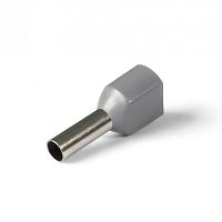 НШВИ(2) сечение 4,0 мм?, длина 12 мм, серые (100 шт/уп) Промрукав | код PR08.10428 | ПРОМРУКАВ