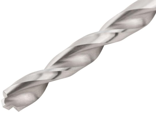 Сверло по металлу HSS полированное, центровочный наконечник, Р6М5, блистер 8,0х117 мм ( 1 шт.) | код 33844 | FIT фото 5
