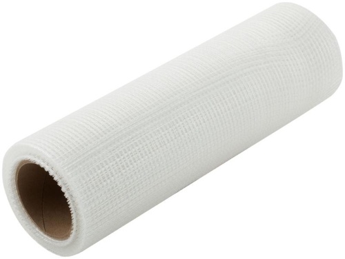 Сетка стеклотканевая интерьерная ячейка 2х2мм плотность 43г/кв.м 250ммх10м FIT 11581 фото 2