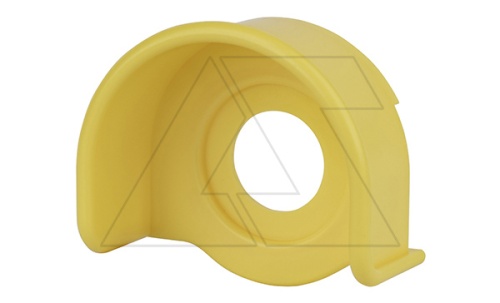 Козырек защитный от случайных нажатий, желтый, для одинарных кнопок 22mm | код LA39_F14b-60 | АРТ Козырек защитный от случайных нажатий, желтый, для одинарных кнопок 22mm | код LA39_F14b-60 | АРТ