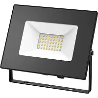 Прожектор светодиодный ДО 70 Вт 3000К 6290 лм 175-265В IP65 140х208х30мм Алюминий Elementary G2 Gauss | код 613527170 | GAUSS