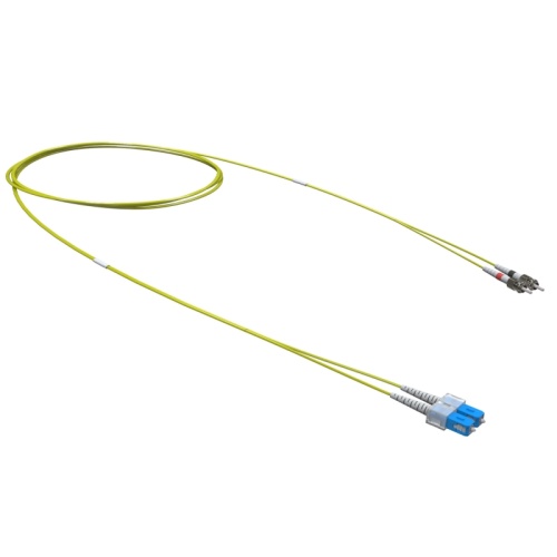 Оптический коммутационный шнур переходной Duplex SC-UPC/ST-UPC, 9/125 OS2, 1 м | код RNPC9DCUSU1 | DKC