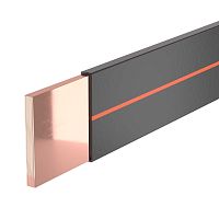 Гибкая шина в ПВХ изоляции, 8x80x1мм, In-1600А (?T-50K) 2м | код R5BFC8801 | DKC