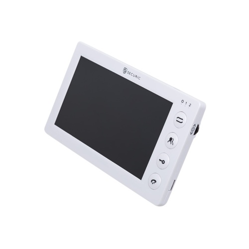 Цветной монитор видеодомофона 7 формата AHD, с детектором движения, функцией фото- и видеозаписи. Цвет белый (модель AC-334) | код 45-0334 | SECURIC