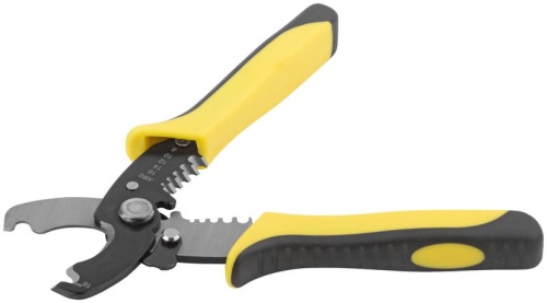 Кабелерез CrV со съемником изоляции 1.3-4.6 мм 180 мм | код 60051 | FIT