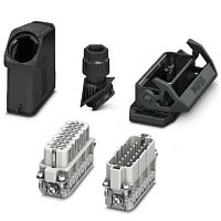 Комплект вставных соединителей HC-EVO-A16UT-BWS-HH-M25-PLRBK | код 1411358 | PHOENIX CONTACT