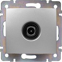 VALENA Розетка телевизионная TV оконечная в рамку алюминий | код 770130 | Legrand