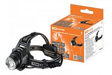 Фонарь «Налобный 8» аккумуляторный, 3Вт 1 светодиод CREE, Li-Ion 2x18650 2 Ач, TDM | код SQ0350-0047 | TDM