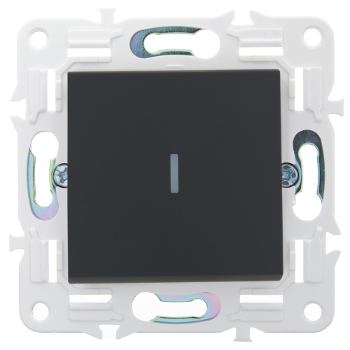 SKANDY Выключ. 1-кл. прох. с инд. 10А SK-V08G граф. IEK | код SK-V12-1-10-K53 | IEK фото 3