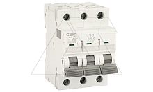 Авт. выключатель GYM9-3P-20B, 3P, 20A, хар-ка B, 6kA, 3M | код GYM93P20B | GEYA