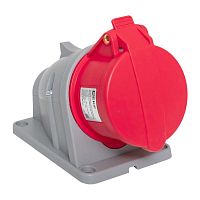 Розетка стационарная наружная 115 3Р+РЕ+N 16А 380В IP44 PROxima | код ps-115-16-380-PRO | EKF