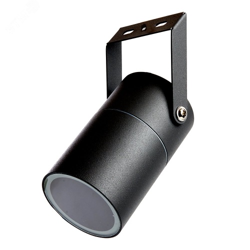 Светильник ДБУ GU10 без лампы наклонный IP54 черный | код DH1703 48329 | FERON