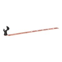 Держатель под черепицу с крючком с пластиковым фиксатором L=415 Cu EKF PROxima | код lp-d2213-cu | EKF